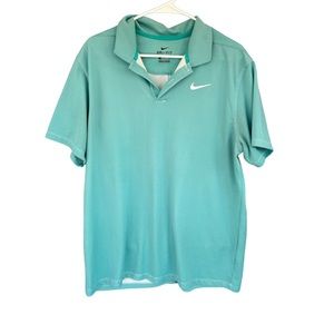 Nike Dri-Fit Victory Golf Polo Shirt | Teal Green | Men’s XL